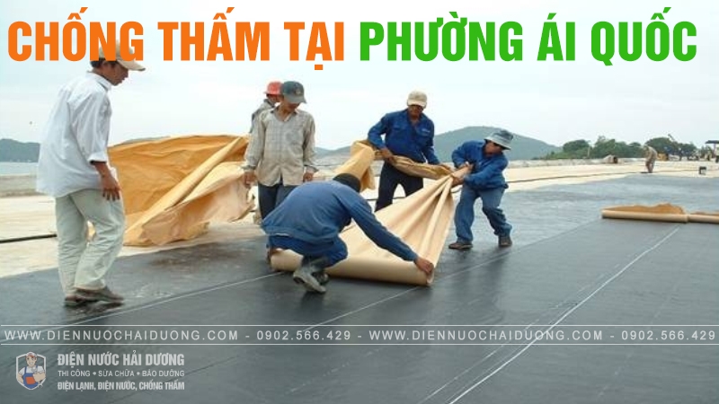 Chống Thấm Dột Tại Phường Ái Quốc, Hải Dương | Điện Nước Hải Dương Uy Tín