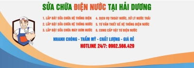 Sửa Điện Nước Tại Hải Dương