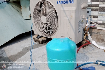 Nạp gas điều hòa samsung